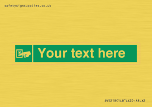 Custom Light Switch Sign